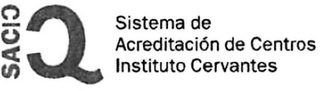 SACIC SISTEMA DE ACREDITACIÓN DE CENTROS INSTITUTO CERVANTES logo