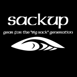 SACKUP GEAR FOR THE "BIG SACK" GENERATION logo