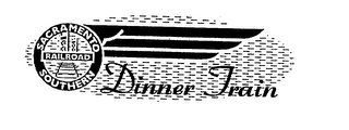 SACRAMENTO SOUTHERN RAILROAD DINNER TRAIN logo