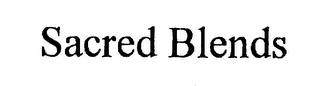 SACRED BLENDS logo