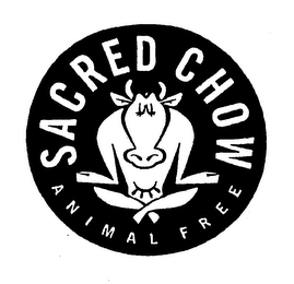 SACRED CHOW ANIMAL FREE logo