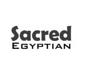 SACRED EGYPTIAN logo