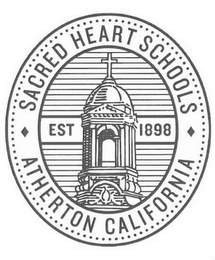 SACRED HEART SCHOOLS EST 1898 ATHERTON CALIFORNIA logo