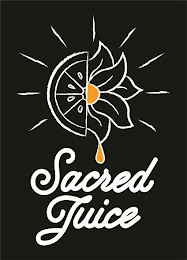 SACRED JUICE logo