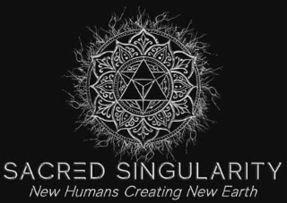 SACRED SINGULARITY NEW HUMANS CREATING NEW EARTH logo
