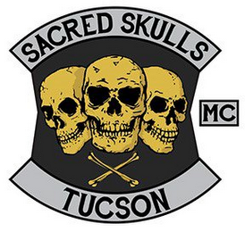 SACRED SKULLS MC TUCSON logo