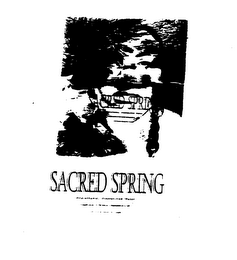 SACRED SPRING logo