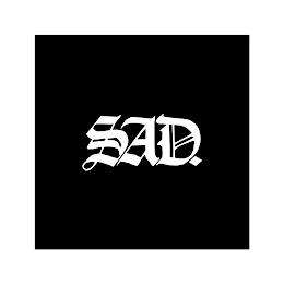 SAD. logo