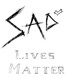 SAD LIVES MATTER logo