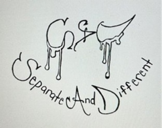 SAD SEPARATE AND DIFFERENT SEPARATE AND DIFFERENT logo