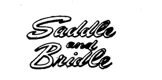 SADDLE AND BRIDLE logo