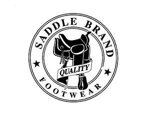 SADDLE BRAND QUALITY FOOTWEAR logo
