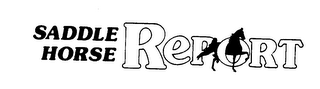 SADDLE HORSE REPORT logo