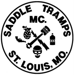 SADDLE TRAMPS MC. ST. LOUIS, MO. logo