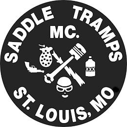 SADDLE TRAMPS MC. ST. LOUIS, MO logo