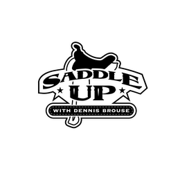 SADDLE UP WITH DENNIS BROUSE logo
