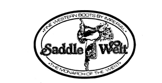 SADDLE WELT THE MONARCH OF THE WEST FINE WESTERN BY IMPERIAL logo
