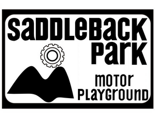 SADDLEBACK PARK MOTOR PLAYGROUND logo