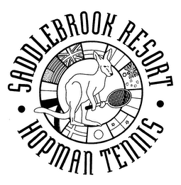 SADDLEBROOK RESORT HOPMAN TENNIS logo