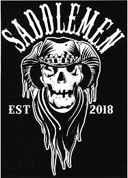SADDLEMEN EST 2018 logo