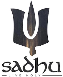 SADHU LIVE HOLY logo