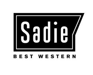 SADIE BEST WESTERN logo