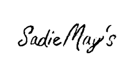 SADIE MAY'S logo