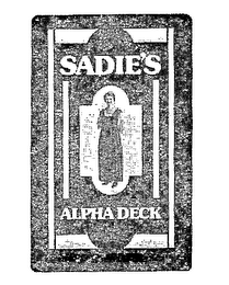 SADIE'S ALPHA DECK logo