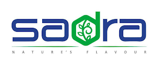 SADRA NATURE'S FLAVOUR logo