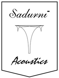 SADURNI ACOUSTICS logo