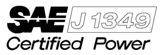 SAE J1349 CERTIFIED POWER logo