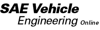 SAE VEHICLE ENGINEERING ONLINE logo