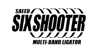 SAEED SIX SHOOTER MULTI-BAND LIGATOR logo