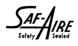 SAF-AIRE SAFETY SEALED logo