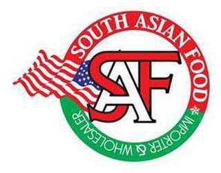 SAF SOUTH ASIAN FOOD IMPORTER & WHOLESALER logo