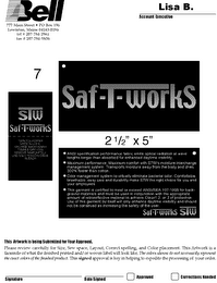SAF-T-WORKS logo