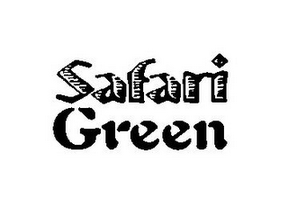 SAFARI GREEN logo