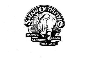 SAFARI OUTFITTERS NATURAL CLOTHING & GEAR THAT LASTS! logo