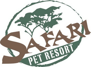 SAFARI PET RESORT logo