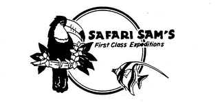 SAFARI SAM'S FIRST CLASS EXPEDITIONS logo