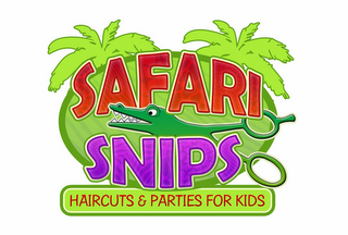 SAFARI SNIPS HAIRCUTS & PARTIES FOR KIDS logo