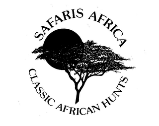 SAFARIS AFRICA CLASSIC AFRICAN HUNTS logo