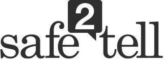 SAFE 2 TELL logo