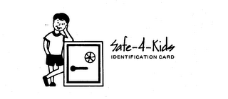 SAFE-4-KIDS IDENTIFICATION CARD logo