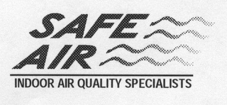 SAFE AIR INDOOR AIR QUALITY SPECIALISTS logo