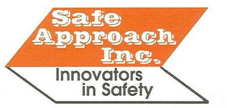 SAFE APPROACH INC. INNOVATORS IN SAFETY logo