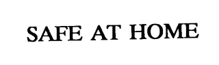 SAFE AT HOME logo