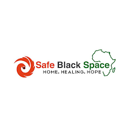 SAFE BLACK SPACE HOME.HEALING.HOPE logo