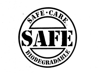 SAFE CARE SAFE BIODEGRADABLE logo
