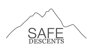 SAFE DESCENTS logo
